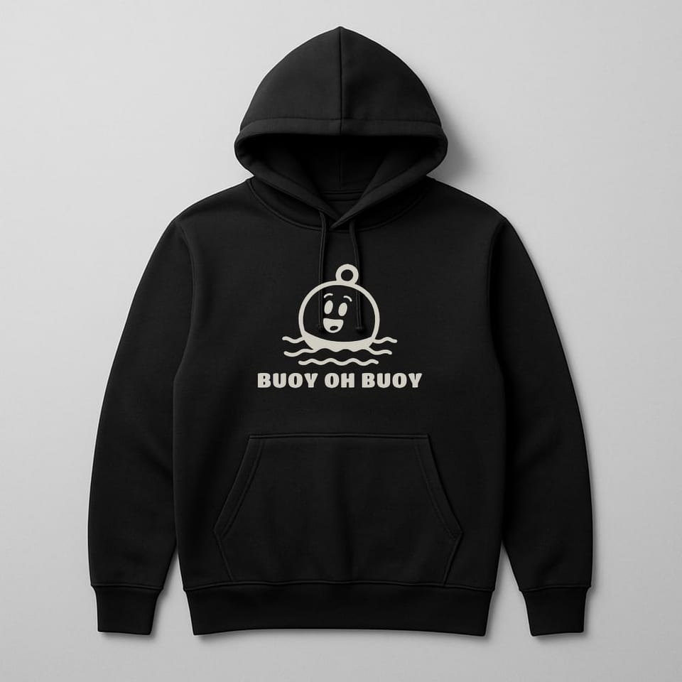 Buoy Oh Buoy hoodie, Black