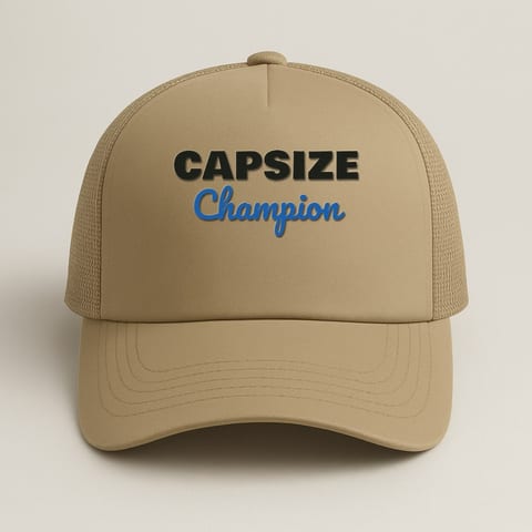 Capsize Champion trucker hat, Khaki