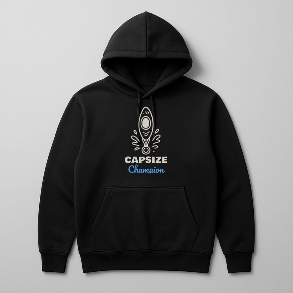 Capsize Champion hoodie, Black