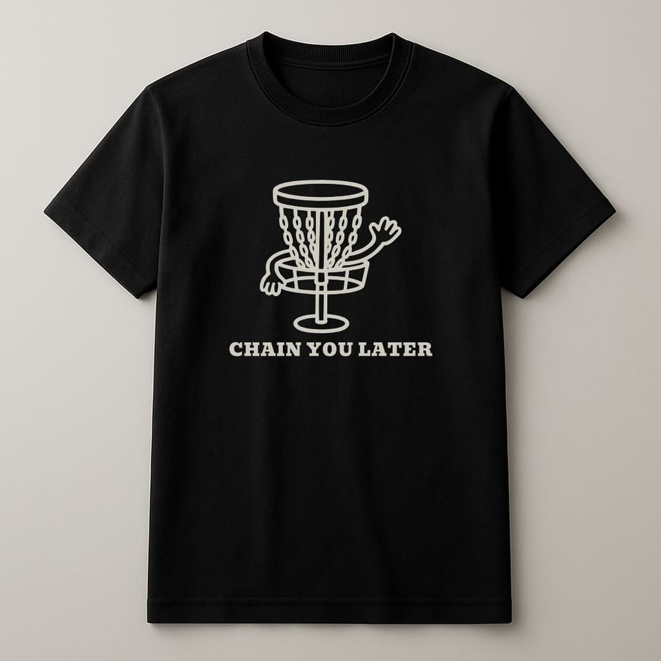 Chain You Later tee, Black
