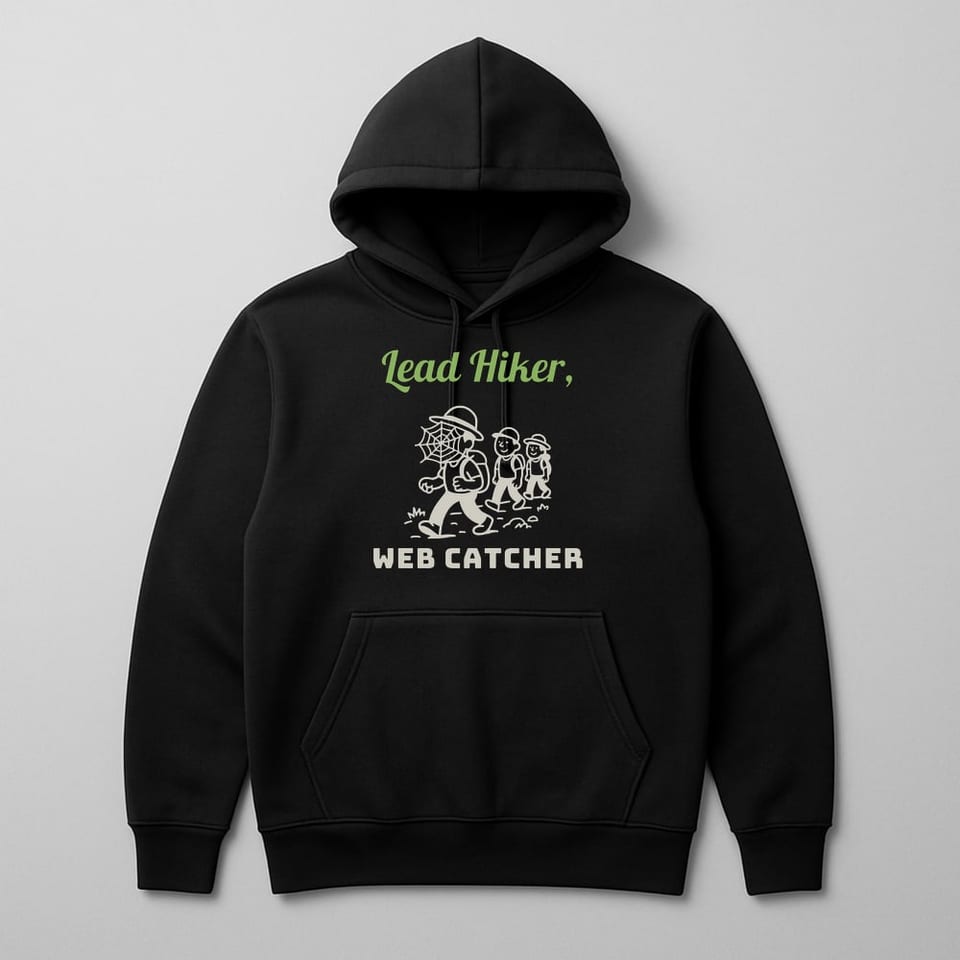 Chief Web Catcher hoodie, Black