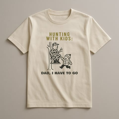 Dad, I Have to Go tee, Natural