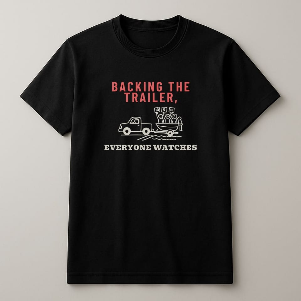Everyone Watches the Ramp tee, Black