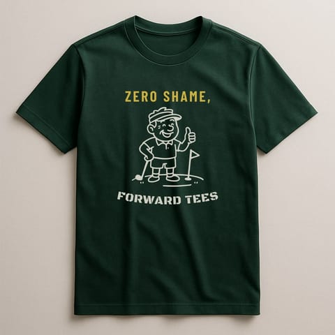 Forward Tees, Zero Shame tee, Forest