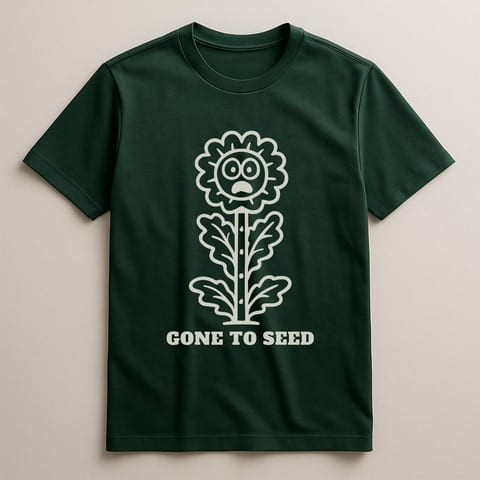 Gone to Seed tee, Forest