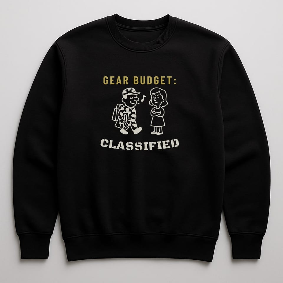 Hunting Budget: Classified sweatshirt, Black
