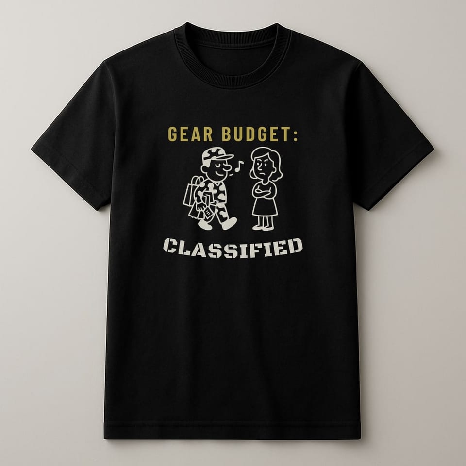 Hunting Budget: Classified tee, Black