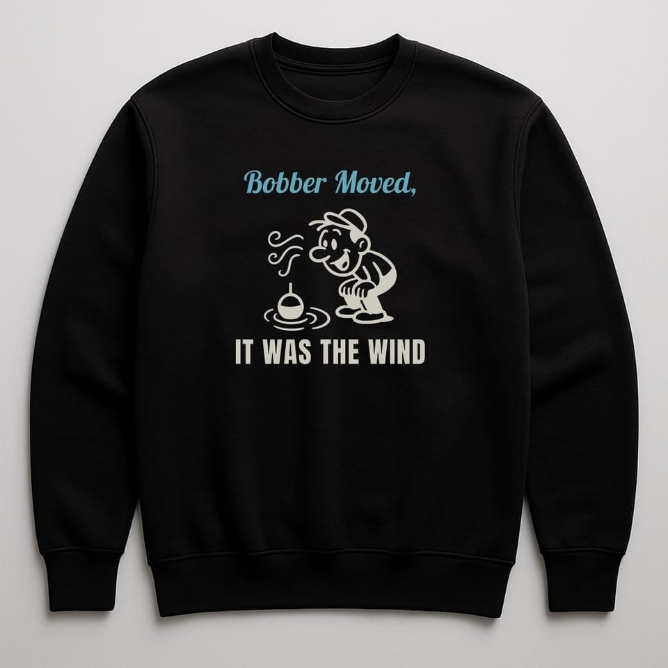 It Was the Wind sweatshirt, Black