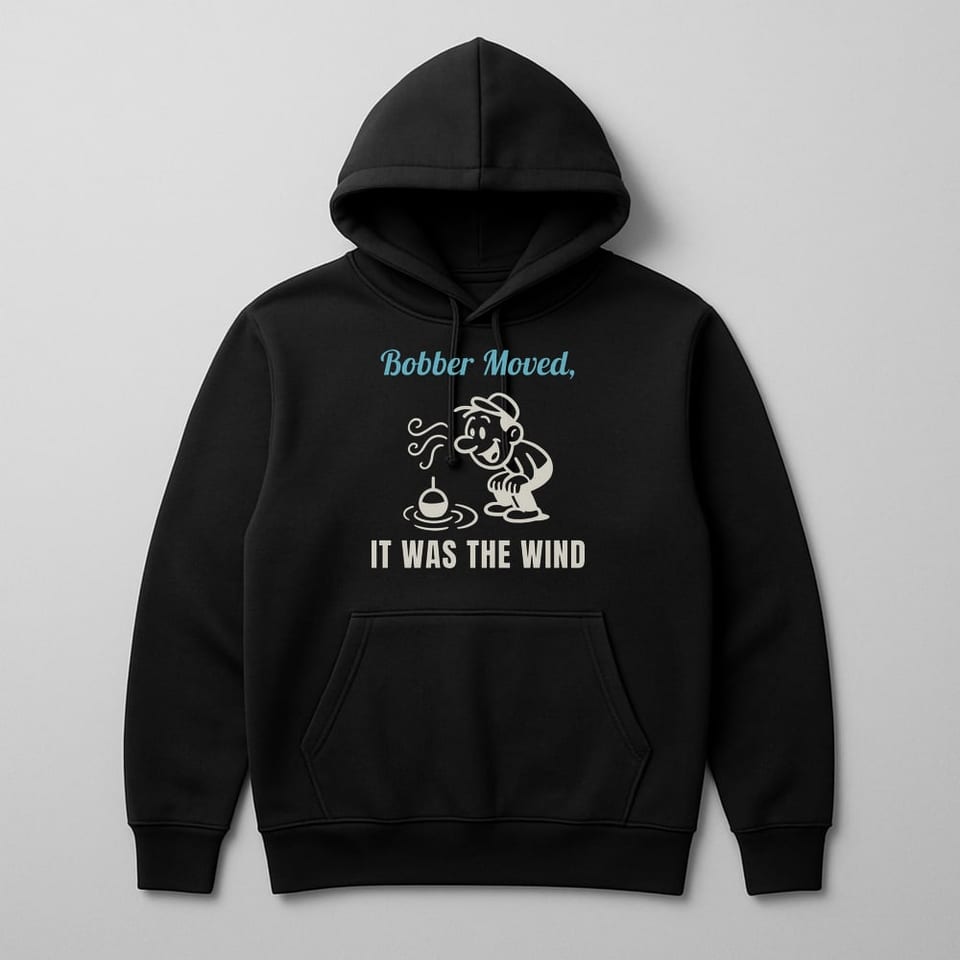 It Was the Wind hoodie, Black
