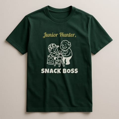 Junior Hunter, Snack Boss tee, Forest