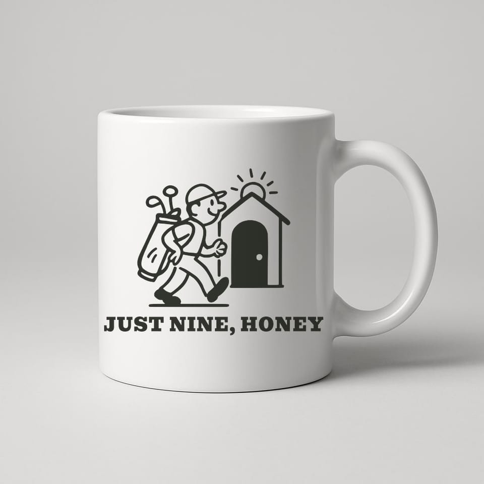 Just Nine, Honey mug, White