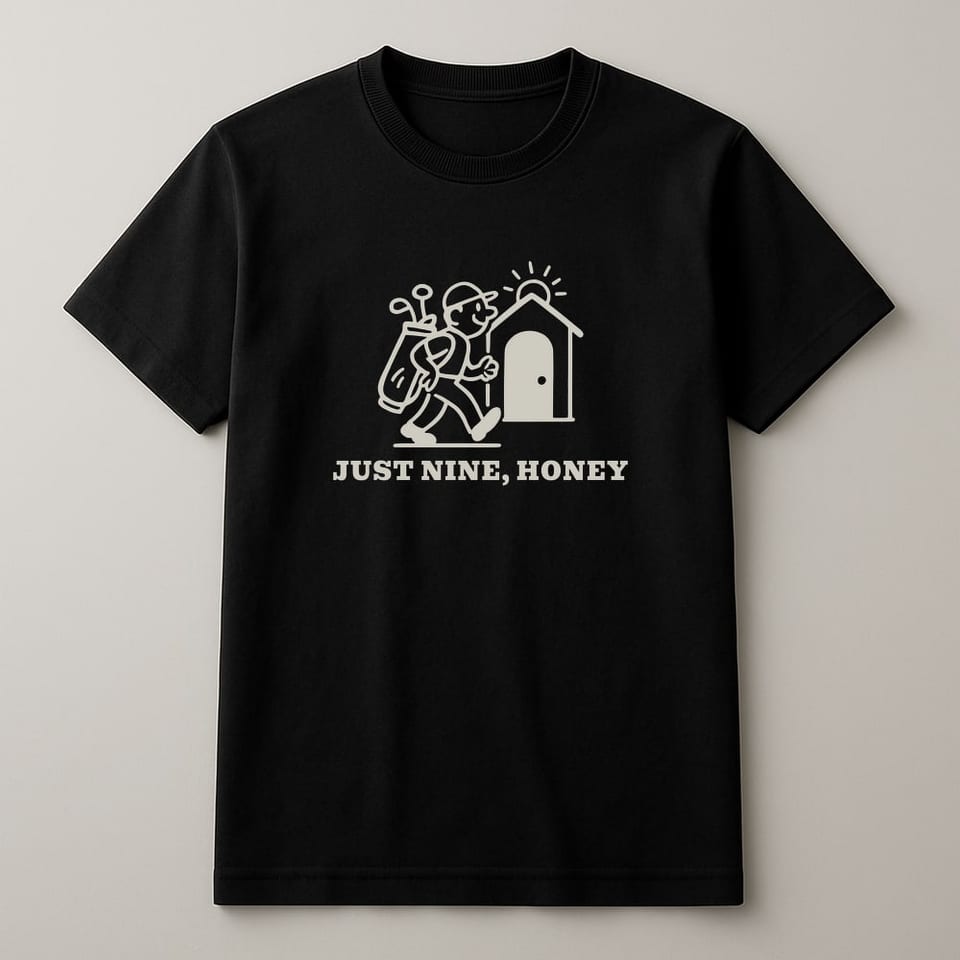 Just Nine, Honey tee, Black
