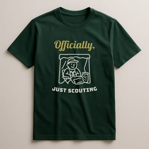 Just Scouting tee, Forest