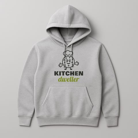 Kitchen Dweller hoodie, Sport Grey