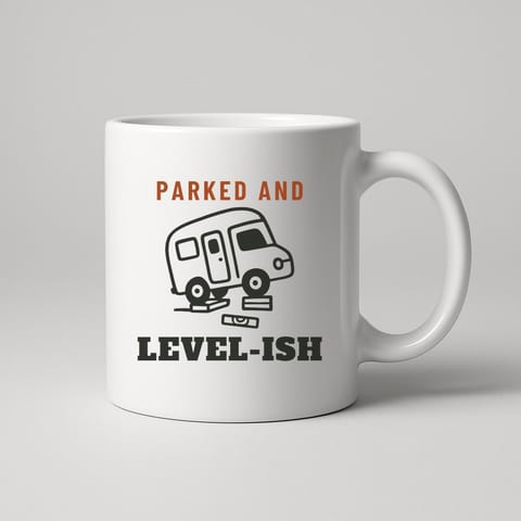 Level-ish mug, White