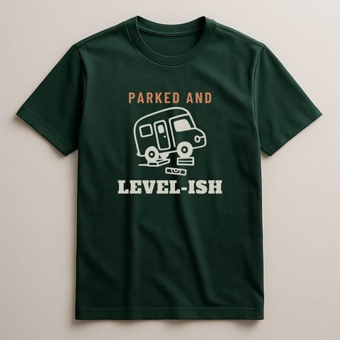 Level-ish tee, Forest