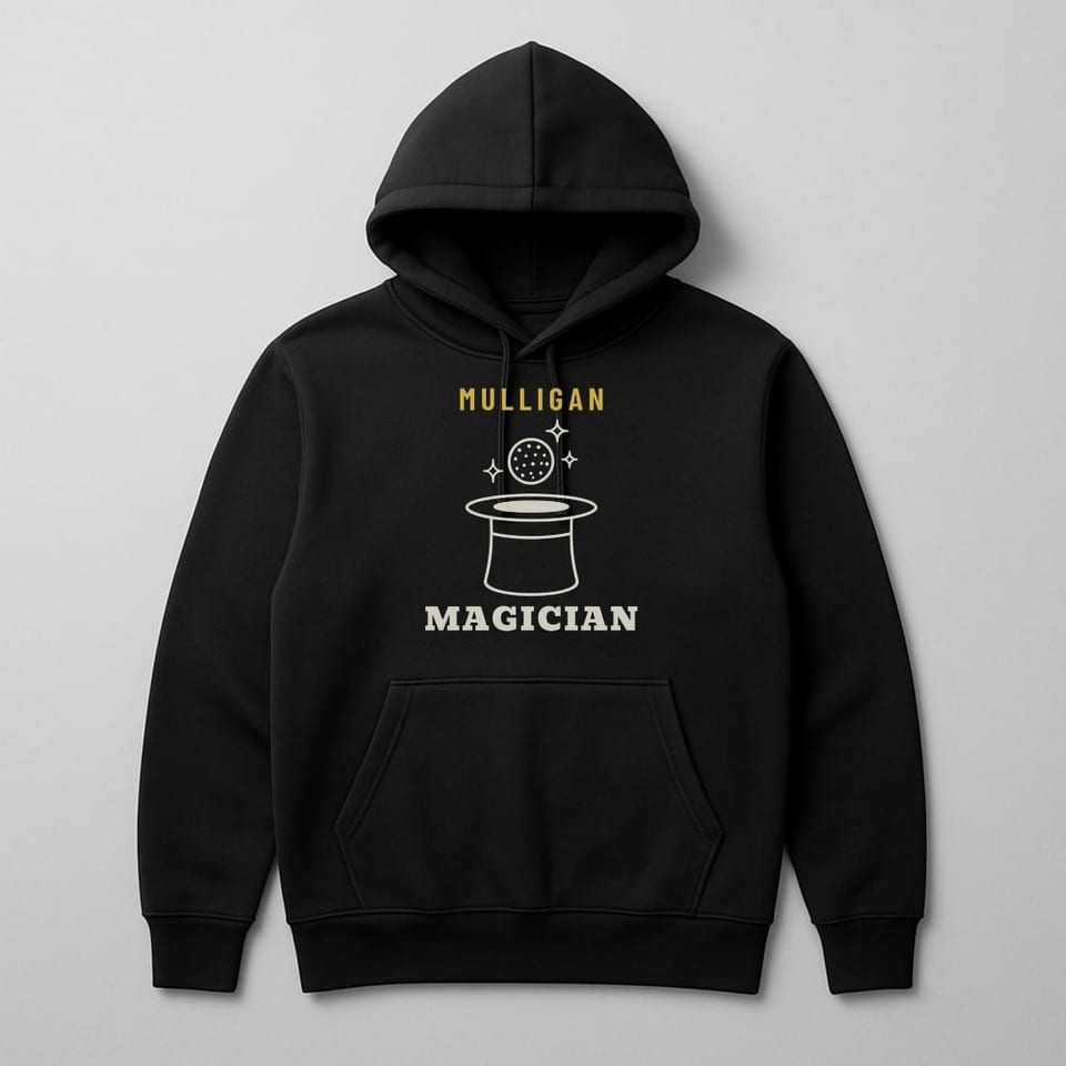 Mulligan Magician hoodie, Black