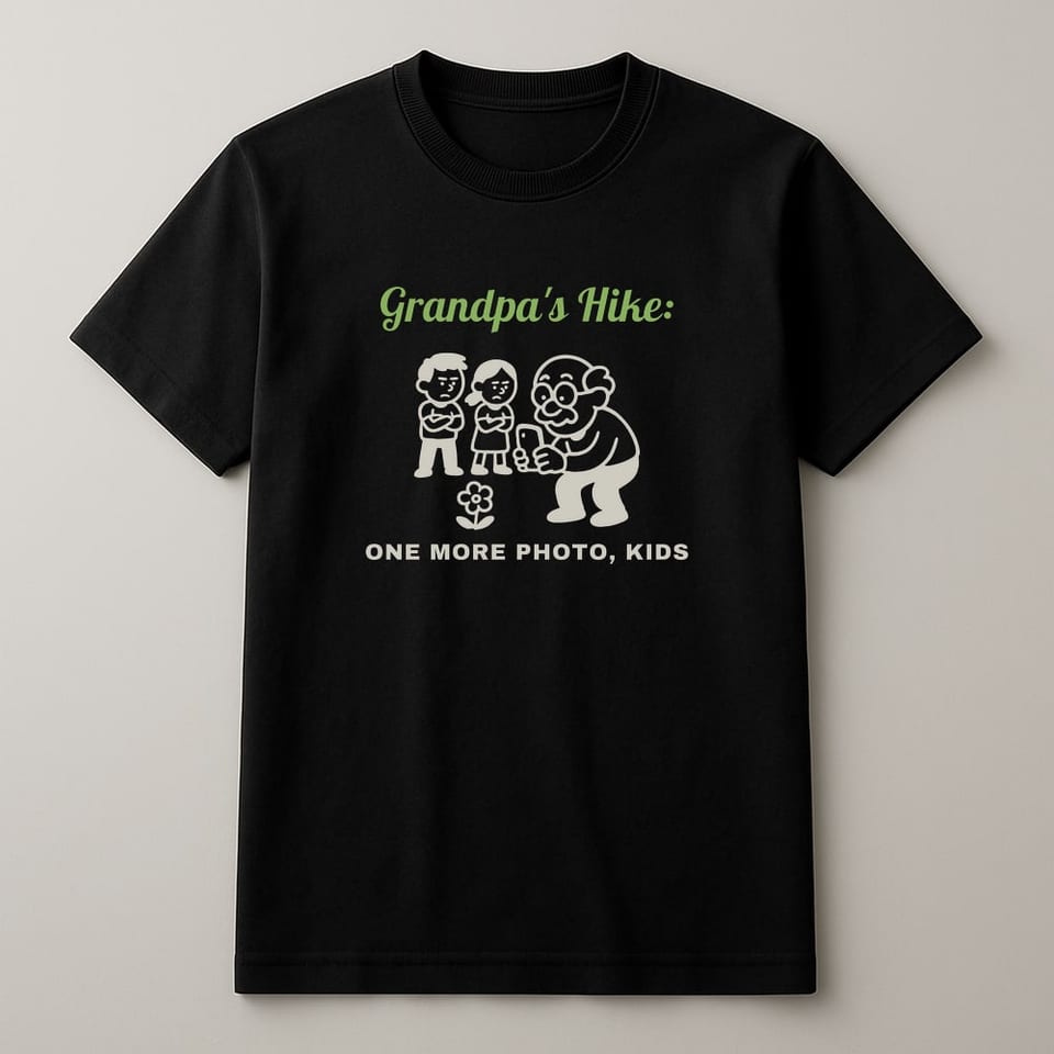 One More Photo, Kids tee, Black