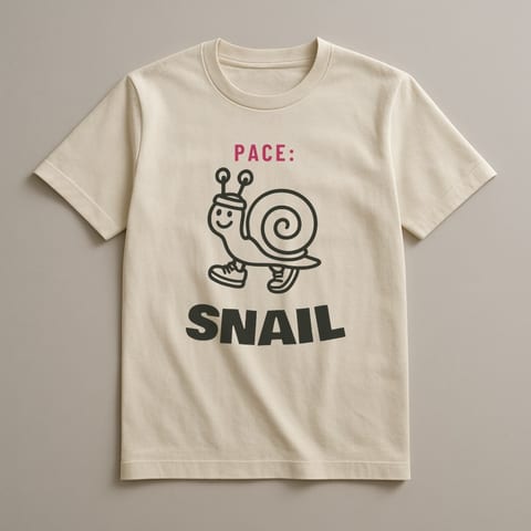 Pace: Snail tee, Natural