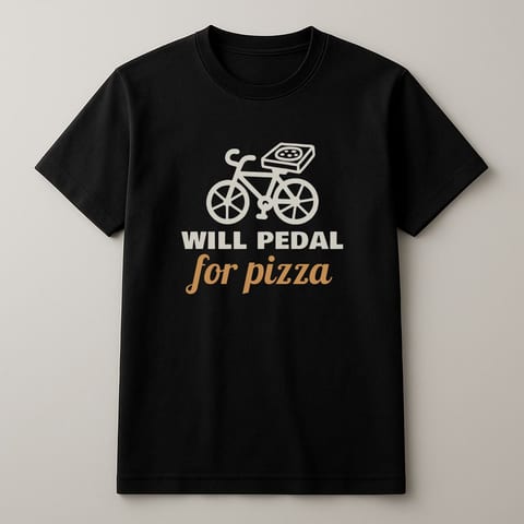 Will Pedal for Pizza tee
