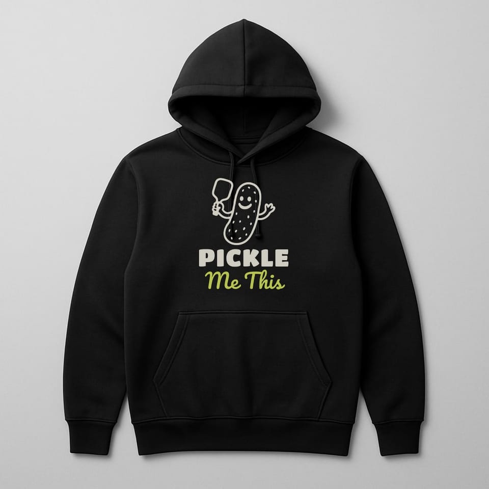 Pickle Me This hoodie, Black