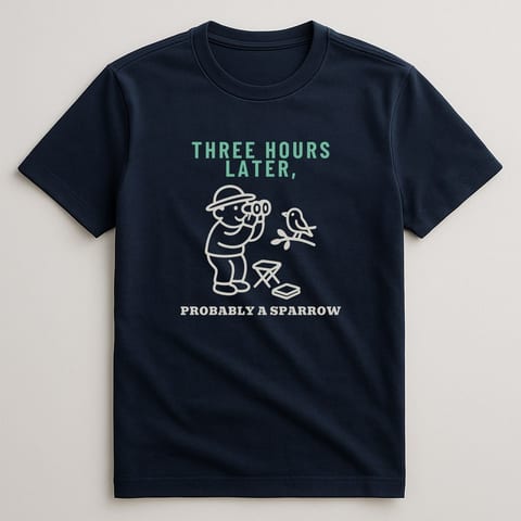 Probably a Sparrow tee, Navy