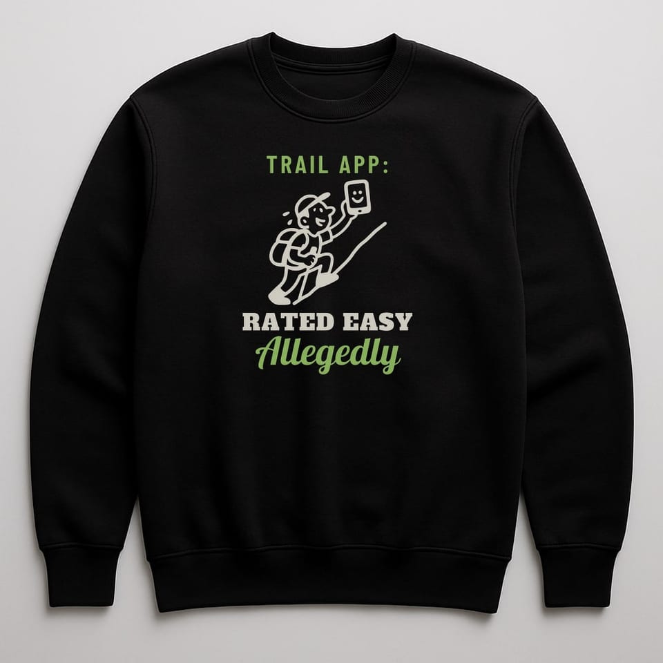Rated Easy, Allegedly sweatshirt, Black