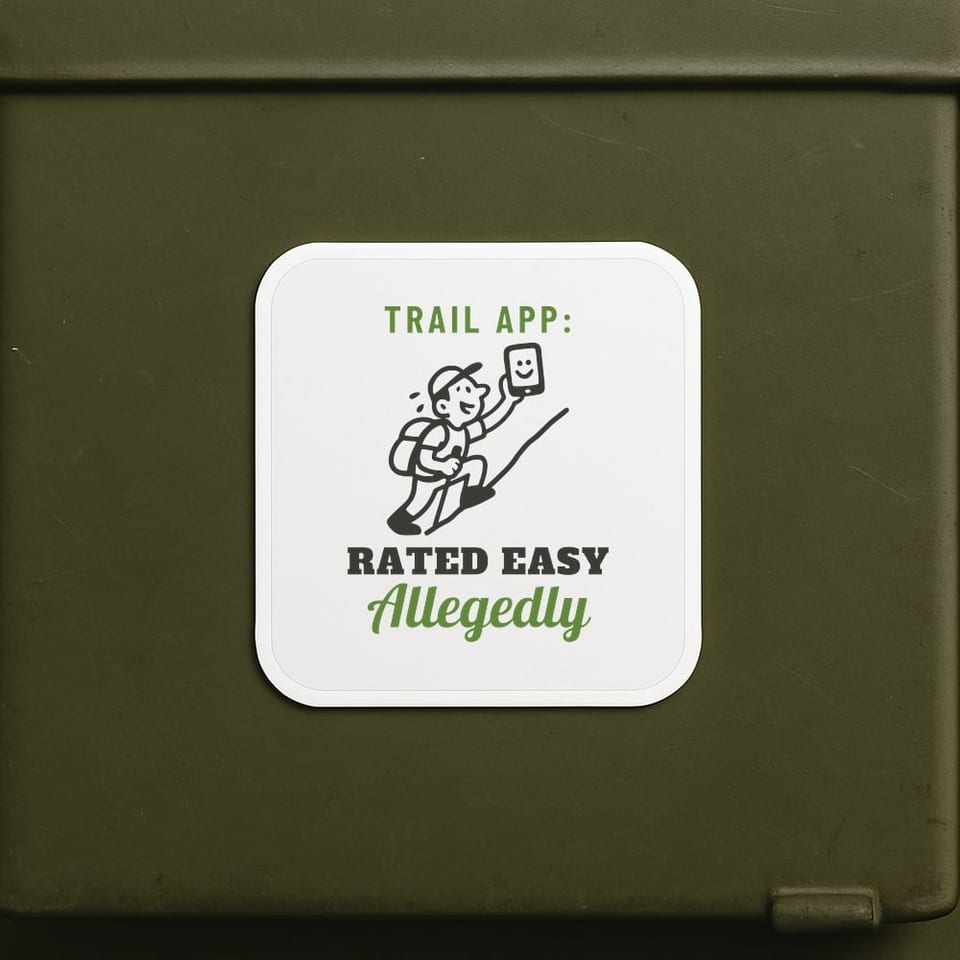 Rated Easy, Allegedly sticker, White