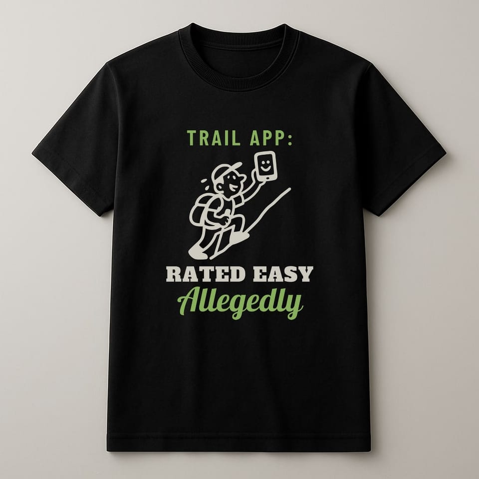 Rated Easy, Allegedly tee, Black