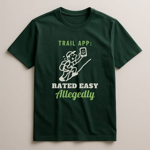 Rated Easy, Allegedly tee, Forest