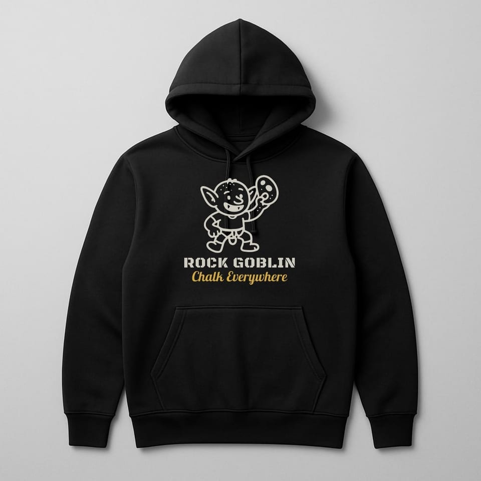 Rock Goblin hoodie, Black