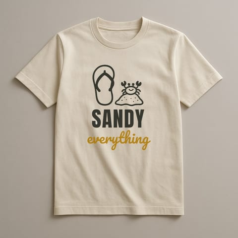 Sandy Everything tee, Natural