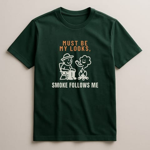 Smoke Follows Me tee, Forest