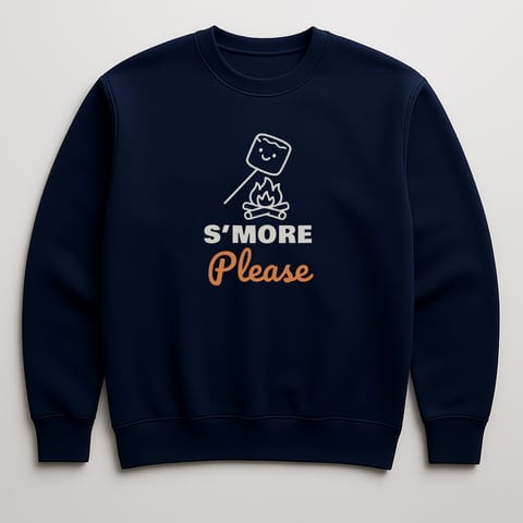 S’more Please sweatshirt, Navy