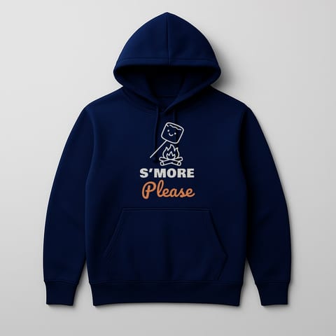 S’more Please hoodie, Navy