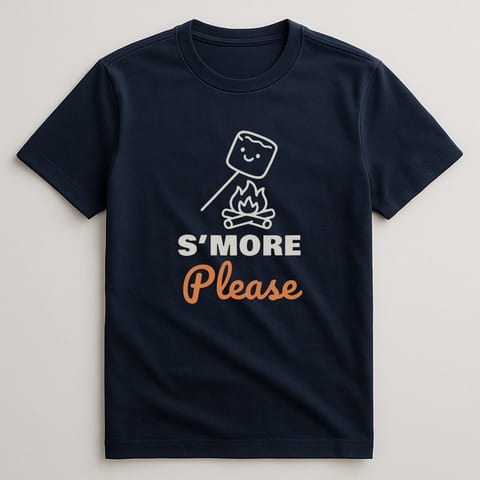 S’more Please tee, Navy