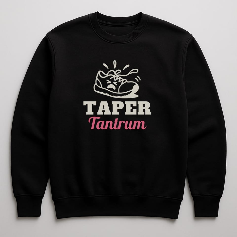 Taper Tantrum sweatshirt, Black