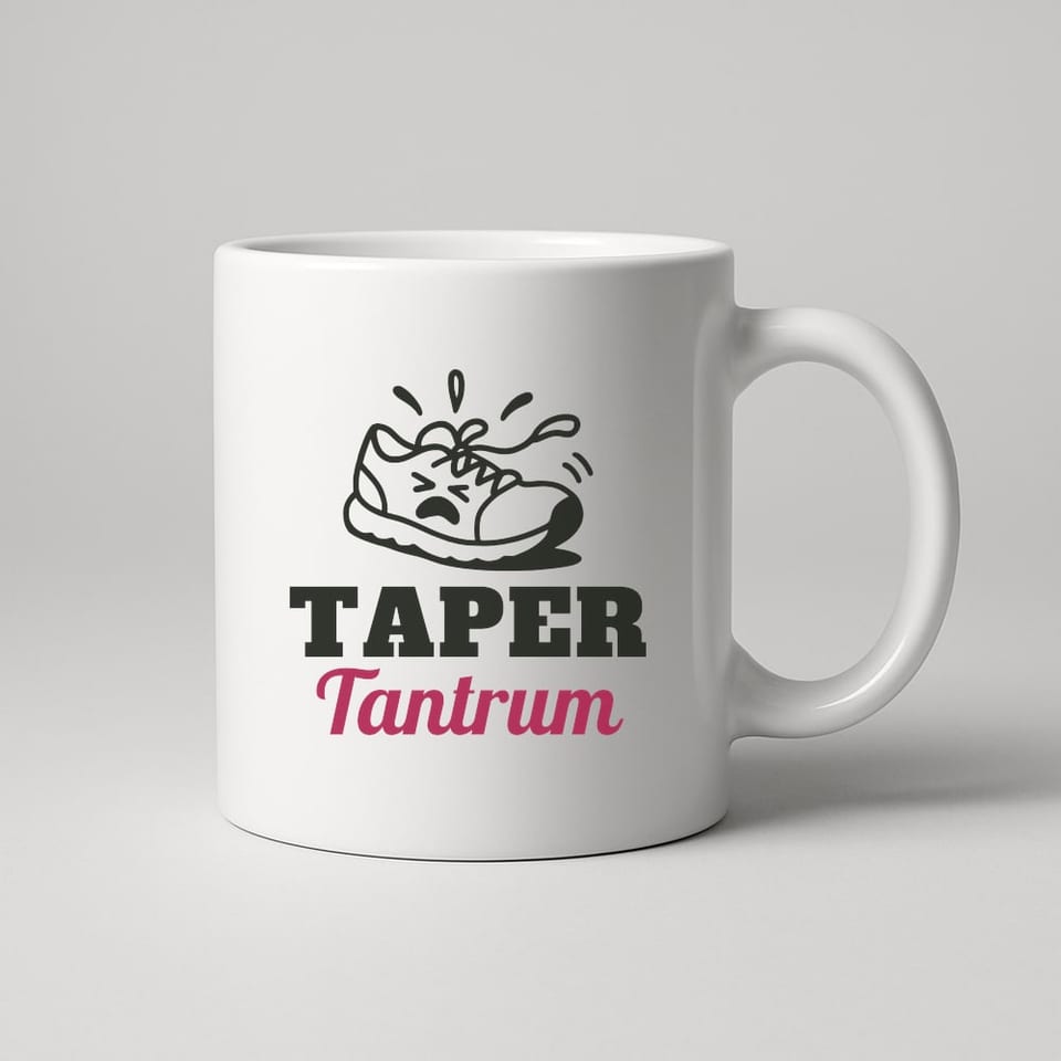 Taper Tantrum mug, White