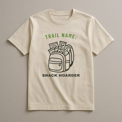 Trail Name: Snack Hoarder tee, Natural
