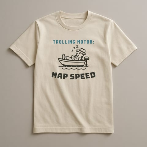 Trolling Motor: Nap Speed tee, Natural