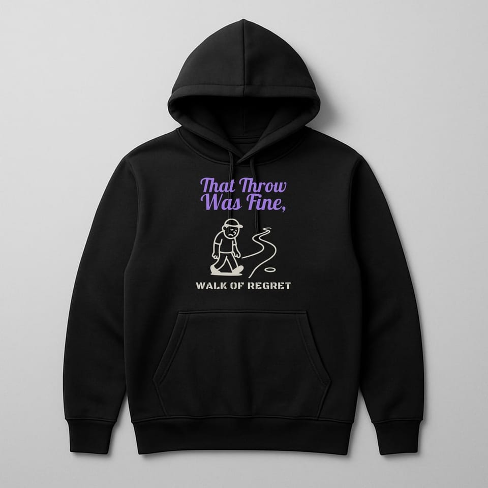Walk of Regret hoodie, Black