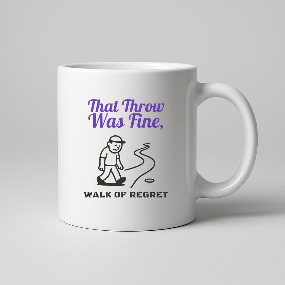 Walk of Regret mug, White