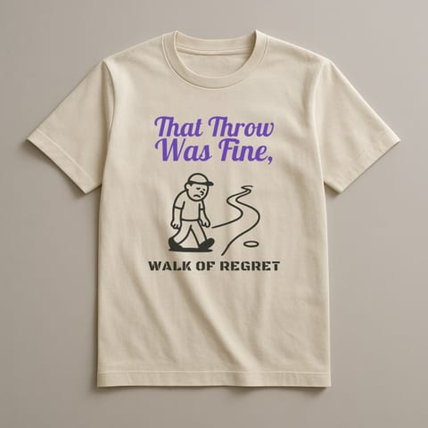 Walk of Regret tee, Natural