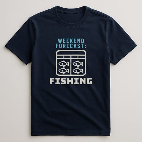 Weekend Forecast: Fishing tee, Navy