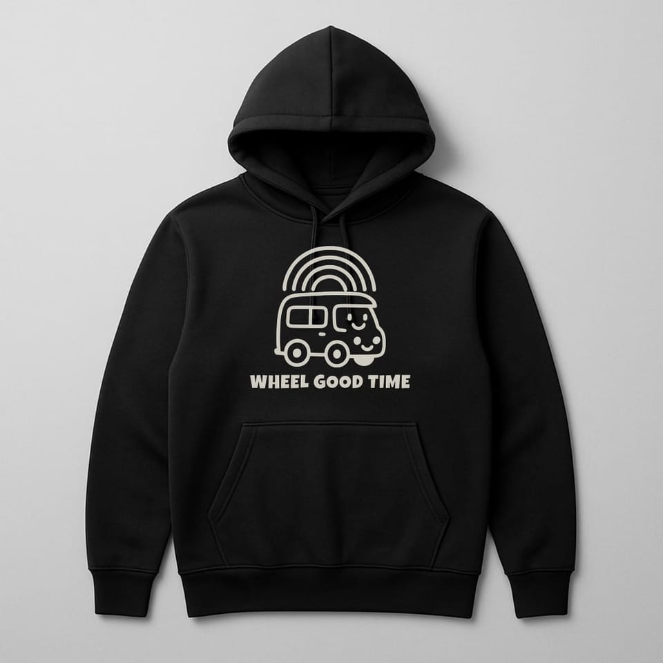Wheel Good Time hoodie, Black