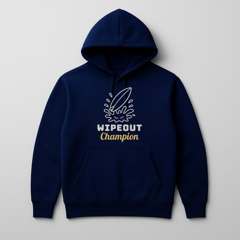 Wipeout Champion hoodie, Navy